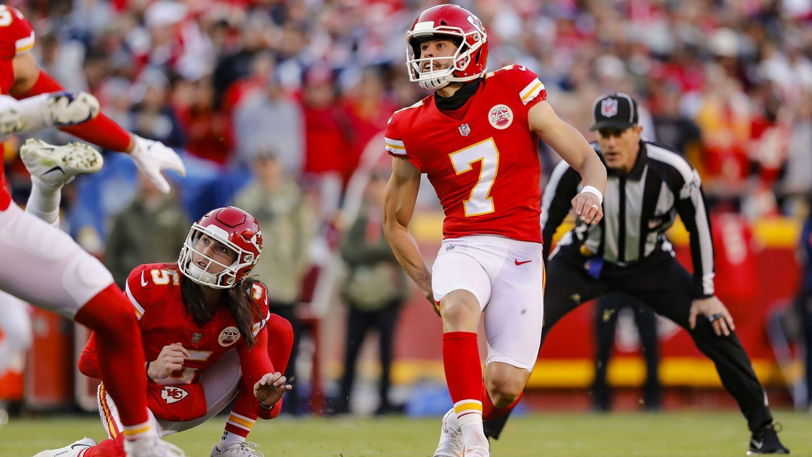 
                <strong>Platz 2: Harrison Butker</strong><br>
                &#x2022; Team: Kansas City Chiefs<br>&#x2022; <strong>Overall Rating: 84</strong><br>&#x2022; Key Stats: Kick Power: 96 – Kick Accuracy: 90 – Stamina: 82<br>
              