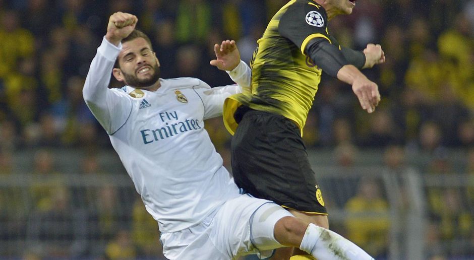
                <strong>Nacho</strong><br>
                Der Marcelo-Ersatz ist offensiv längst nicht so durchschlagskräftig wie der Brasilianer, hält seinen Laden gegen den zuletzt starken Yarmolenko aber weitestgehend dicht. Real ist über links weniger anfällig als auf Carvajals Gegenseite. ran-Note: 3
              