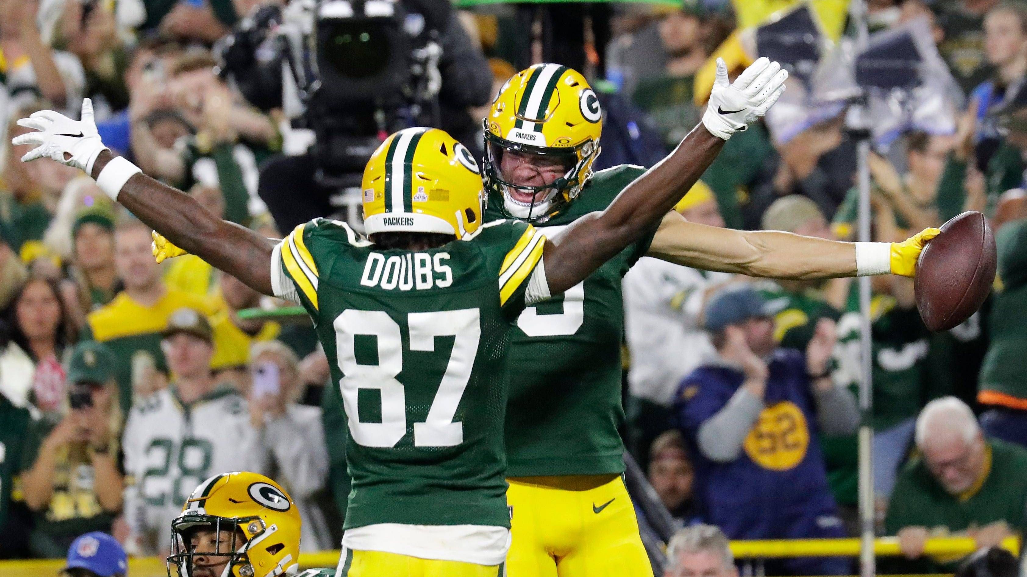 <strong>NFC North: Green Bay Packers</strong><br>Bilanz nach Week 5 in 2023: 2-3 (2. Platz)<br>Bilanz nach Week 5 in 2022: 3-2 (2. Platz)<br>Die Packers geben in der ersten Saison nach der Ära Aaron Rodgers' nur ein unwesentlich schlechteres Bild als im Vorjahr ab. Die Offensive jedoch ist nur noch ein Schatten ihrer selbst.