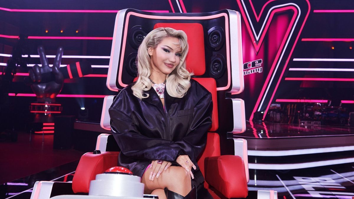Shirin David als Coach bei "The Voice of Germany" 2023