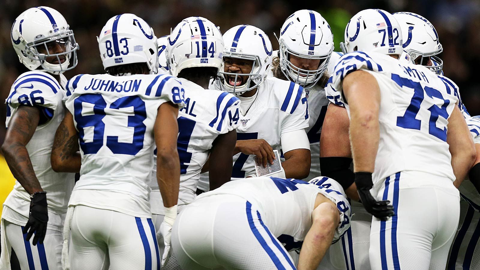 
                <strong>Indianapolis Colts</strong><br>
                Ausgeschieden nach Woche 15AFC South:1. Houston Texans (9-5)2. Tennessee Titans (8-6)3. Indianapolis Colts (6-8)4. Jacksonville Jaguars (5-9) 
              