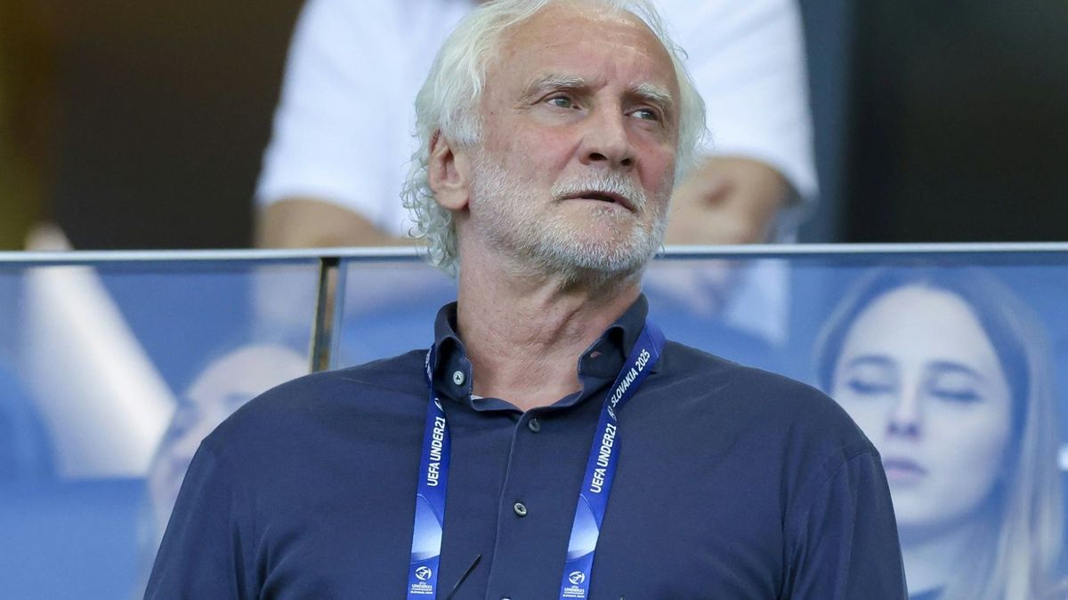 Rudi Völler freut sich auf das Endspiel