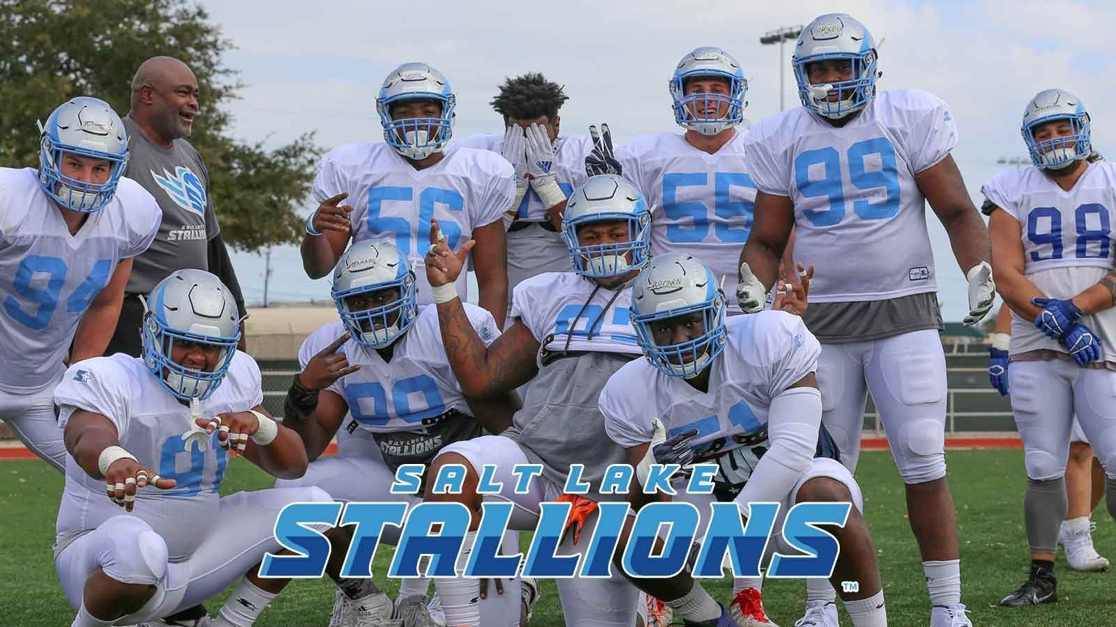 
                <strong>Salt Lake Stallions</strong><br>
                Mit Dennis Erickson steht eine wahre Trainerlegende an der Seitenlinie der Salt Lake Stallions. Sieben Collegeteams und zwei NFL-Teams (San Francisco 49ers und Seattle Seahawks) trainierte der 71-Jährige in seiner Karriere. Als Running Back steht ihm Matt Asiata zur Verfügung, der vier Jahre lang bei den Minnesota Vikings spielte und dabei von Adrian Peterson lernen konnte. Quarterback Josh Woodrum war in der vergangenen Saison noch bei den Baltimore Ravens.
              