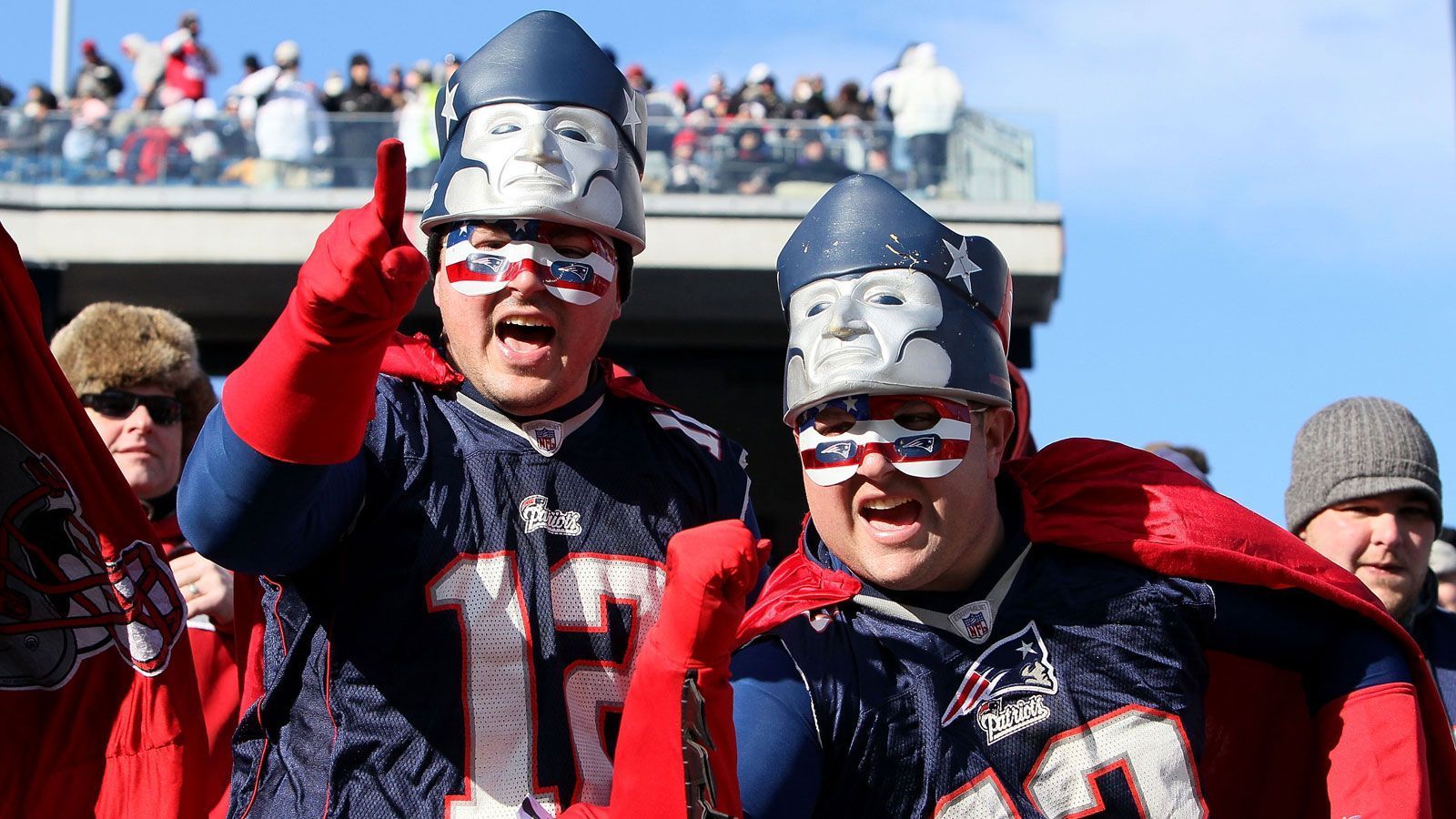 
                <strong>4. Platz: New England Patriots</strong><br>
                Stadion: Gillette Stadium (Kapazität: 65.878) -Fan-Kosten: 655,78 US-Dollar
              
