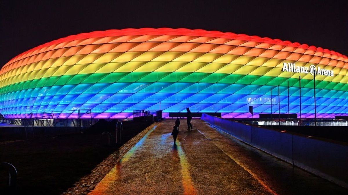 Die Stadt München hofft auf Arena in Regenbogenfarben