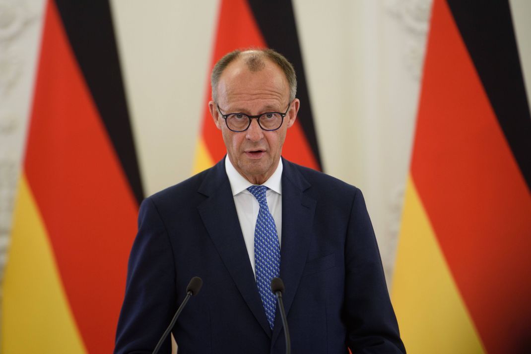 Kürzlich noch in Litauen (BIld), aktuell im finnischen Turku: Kanzler Merz besucht NATO-Partner,