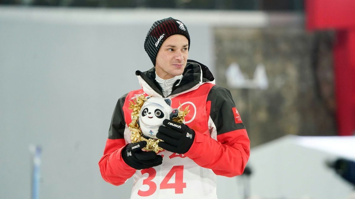 Team-Olympiasieger von Peking: Manuel Fettner
