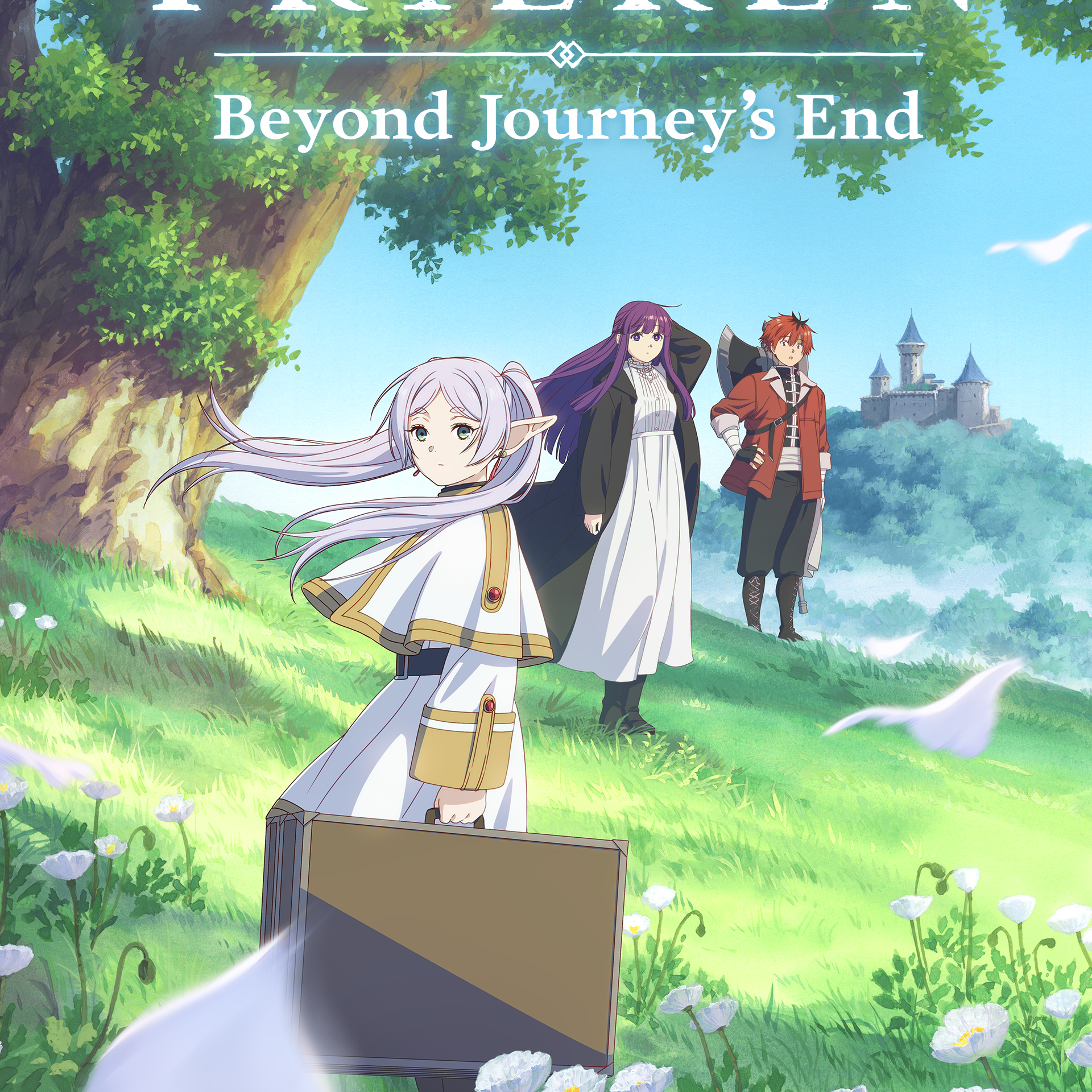 Titelbild der Anime-Serie "Frieren - nach dem Ende der Reise"