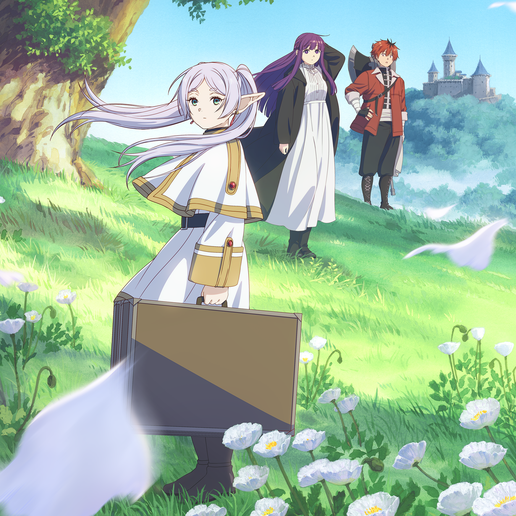 Titelbild der Anime-Serie "Frieren - nach dem Ende der Reise"