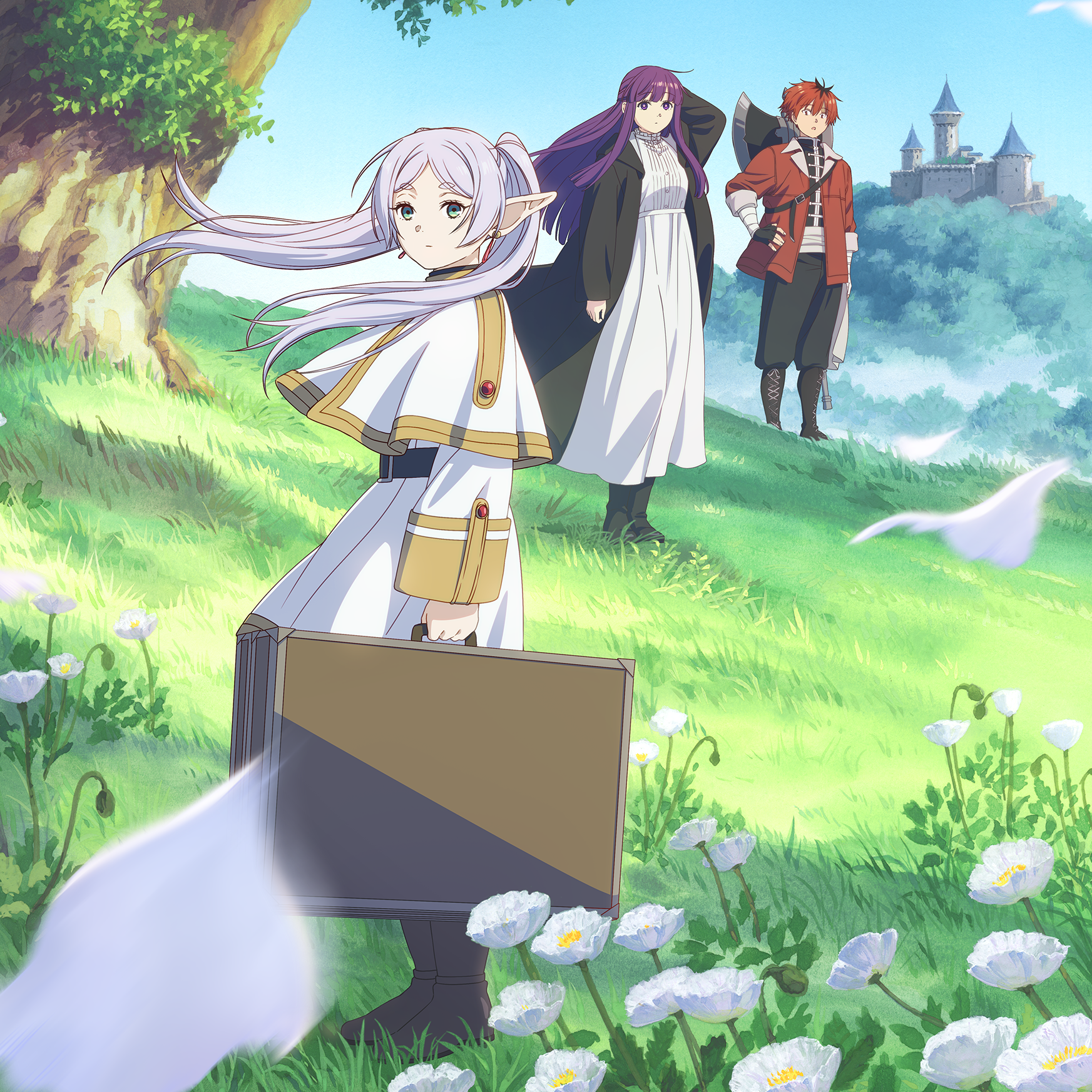 Titelbild der Anime-Serie "Frieren - nach dem Ende der Reise"
