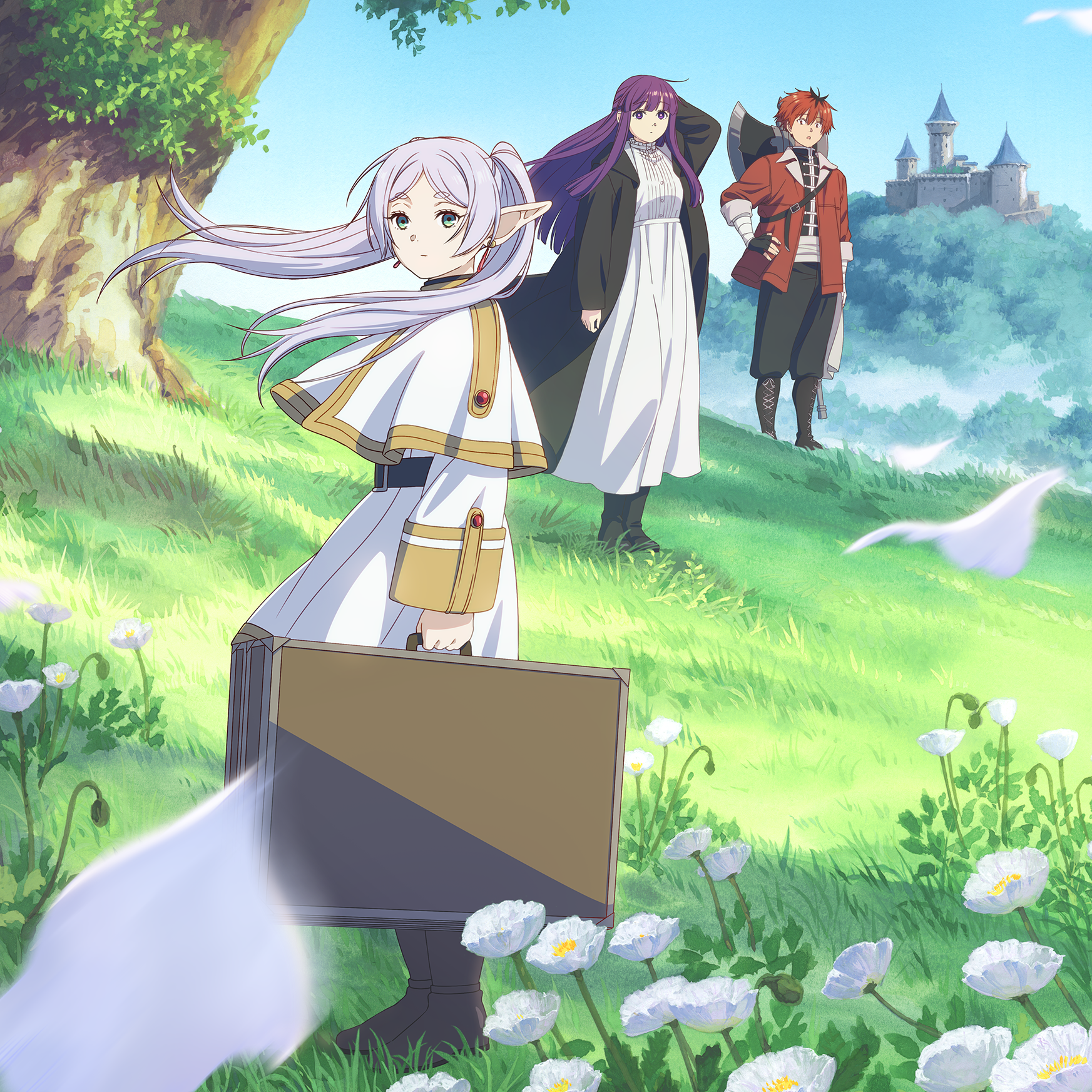 Titelbild der Anime-Serie "Frieren - nach dem Ende der Reise"