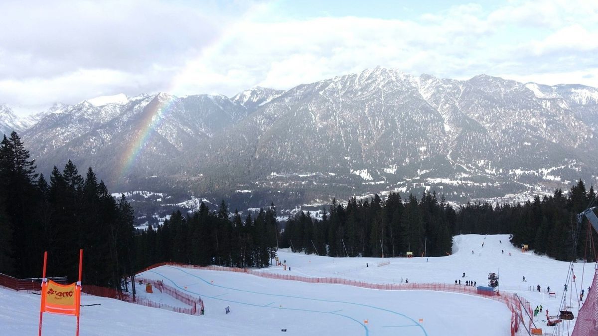 Männer- und Frauen-Rennen in Garmisch-Partenkirchen