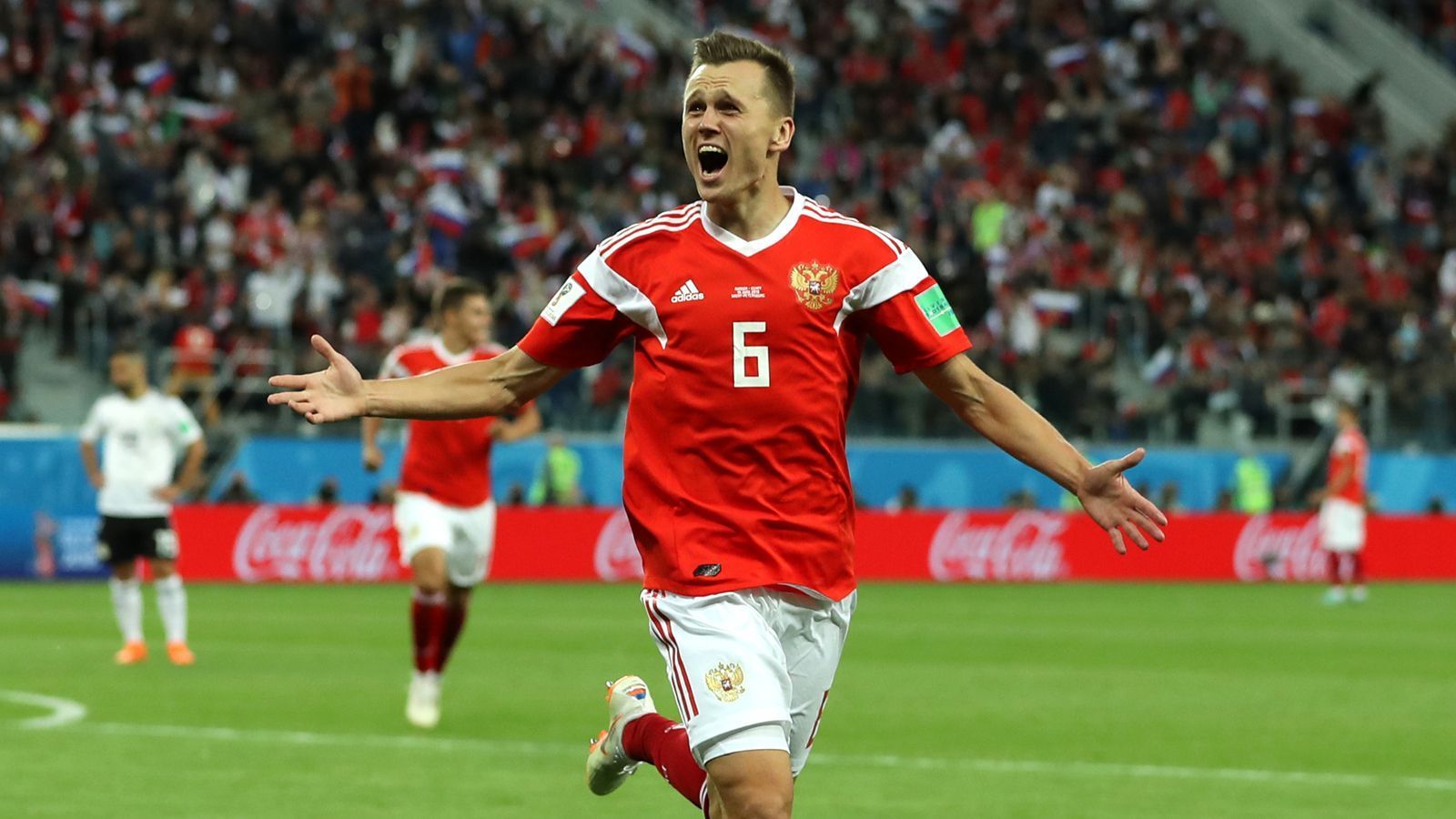 
                <strong>Platz 5: Denis Cheryshev (Russland)</strong><br>
                3 Punkte3 Tore0 Vorlagen
              
