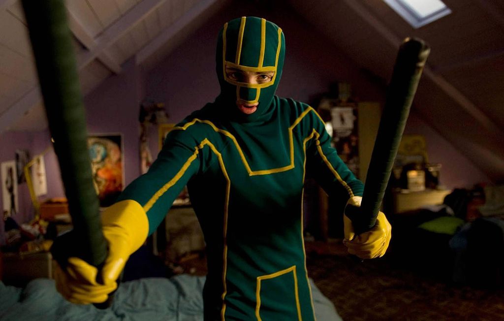 Neither super power nor super rich: “Kick-Ass”