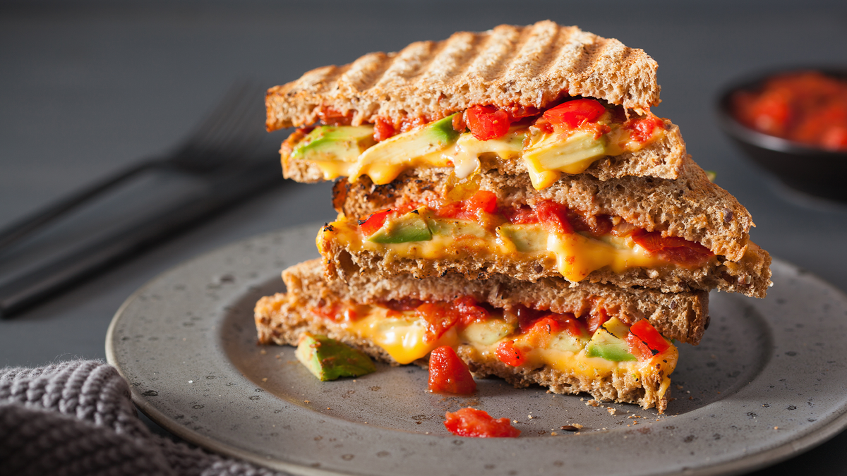 Gegrilltes Avocado-Sandwich