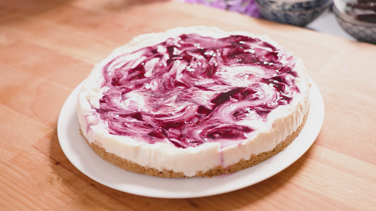 Blueberry-Cheesecake von Backfee Lynn