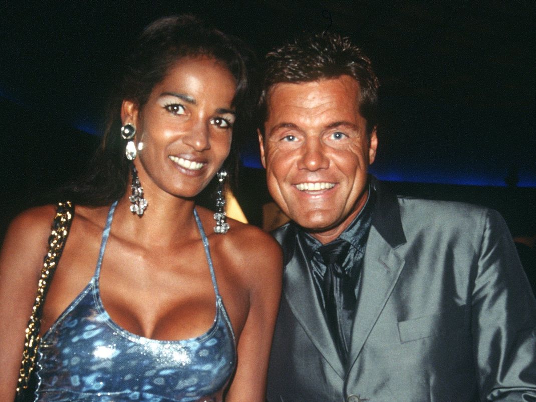 Nadja Abd el Farrag und Dieter Bohlen im Mai 1999.