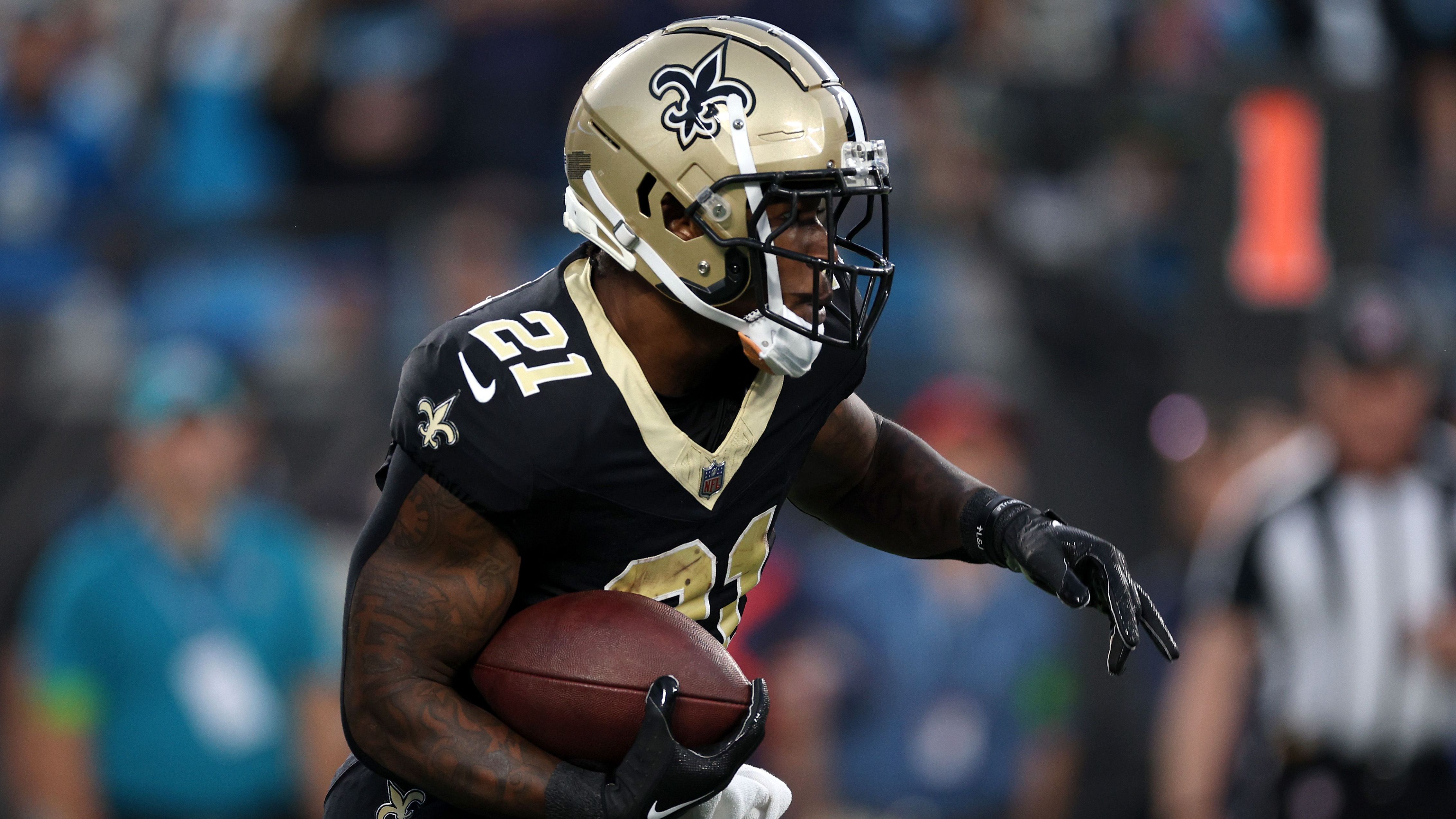 <strong>New Orleans Saints: Die Running Backs</strong><br>Haben die New Orleans Saints ein Problem auf Running Back? Weder Jamaal Williams noch Troy Jones Jr. oder Alvin Kamara konnten in dieser Spielzeit bisher, aus verschiedensten Gründen, überzeugen. Der bisher beste Rusher der Saints ist Backup-Quarterback und Allzweckwaffe Taysom Hill (101 Yards).