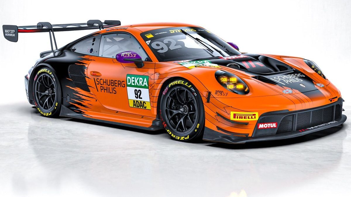 Schuring wird in der DTM 2025 mit einem orangefarbenen Manthey-Porsche fahren