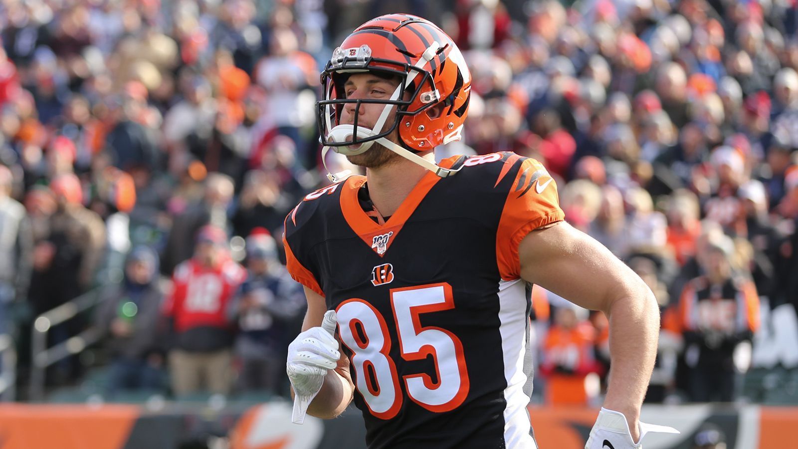 
                <strong>Tyler Eifert</strong><br>
                Die wohl größte Konkurrenz im Roster ist weg. Tyler Eifert hat sich mit den Jacksonville Jaguars auf einen Zweijahresvertrag verständigt und verlässt die Bengals nach sieben Jahren. Der 29-Jährige fing in der vergangenen Saison 43 Pässe für 436 Yards inklusive drei Touchdowns. Sein Abgang ist schlecht für die Bengals, aber natürlich gut für Böhringer.
              