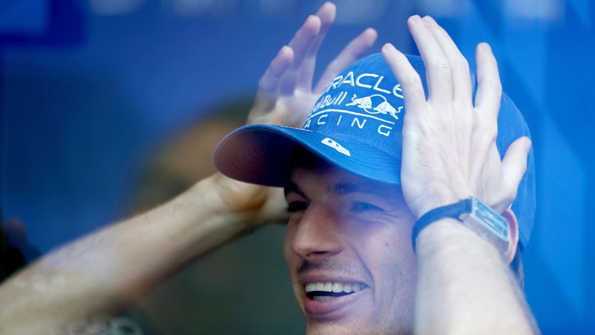 Gute Laune bei Max Verstappen