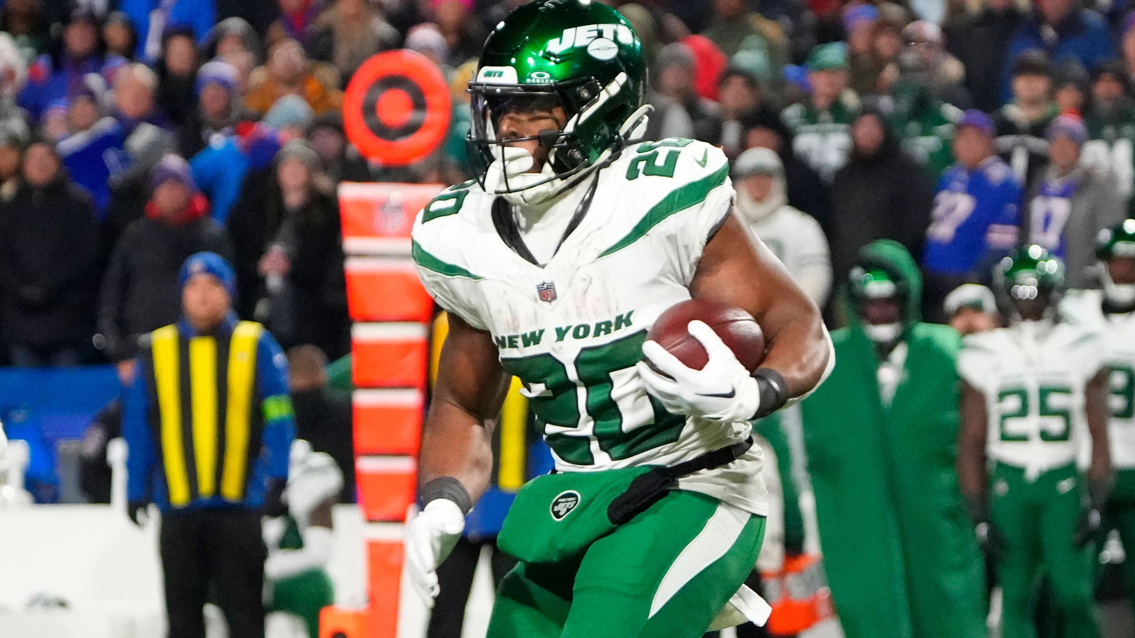 <strong>Platz 25 (geteilt): New York Jets</strong><br>Wettquote: +1.800 (bei einem Einsatz von 100 US-Dollar beträgt der Gewinn 1.800 US-Dollar)