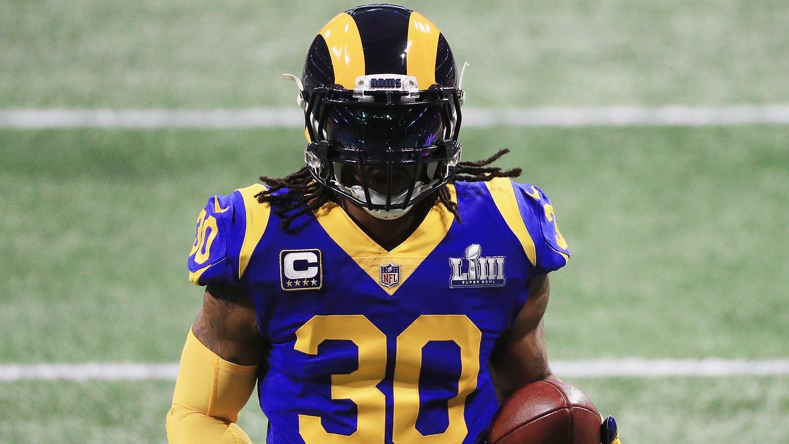 
                <strong>Todd Gurley (Los Angeles Rams)</strong><br>
                Gesamtwertung: 97Position: Running Back
              
