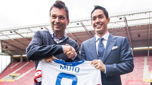 
                <strong>Yoshinori Muto (1. FSV Mainz 05)</strong><br>
                Yoshinori Muto (1. FSV Mainz 05). Das Trikot des Japaners wird trotz prominenter Neuzugänge der 05er, wie Fabian Frei oder Maximilian Beister, am besten verkauft. Die Mainzer kommen mit dem Produzieren des Trikots wohl kaum nach.
              