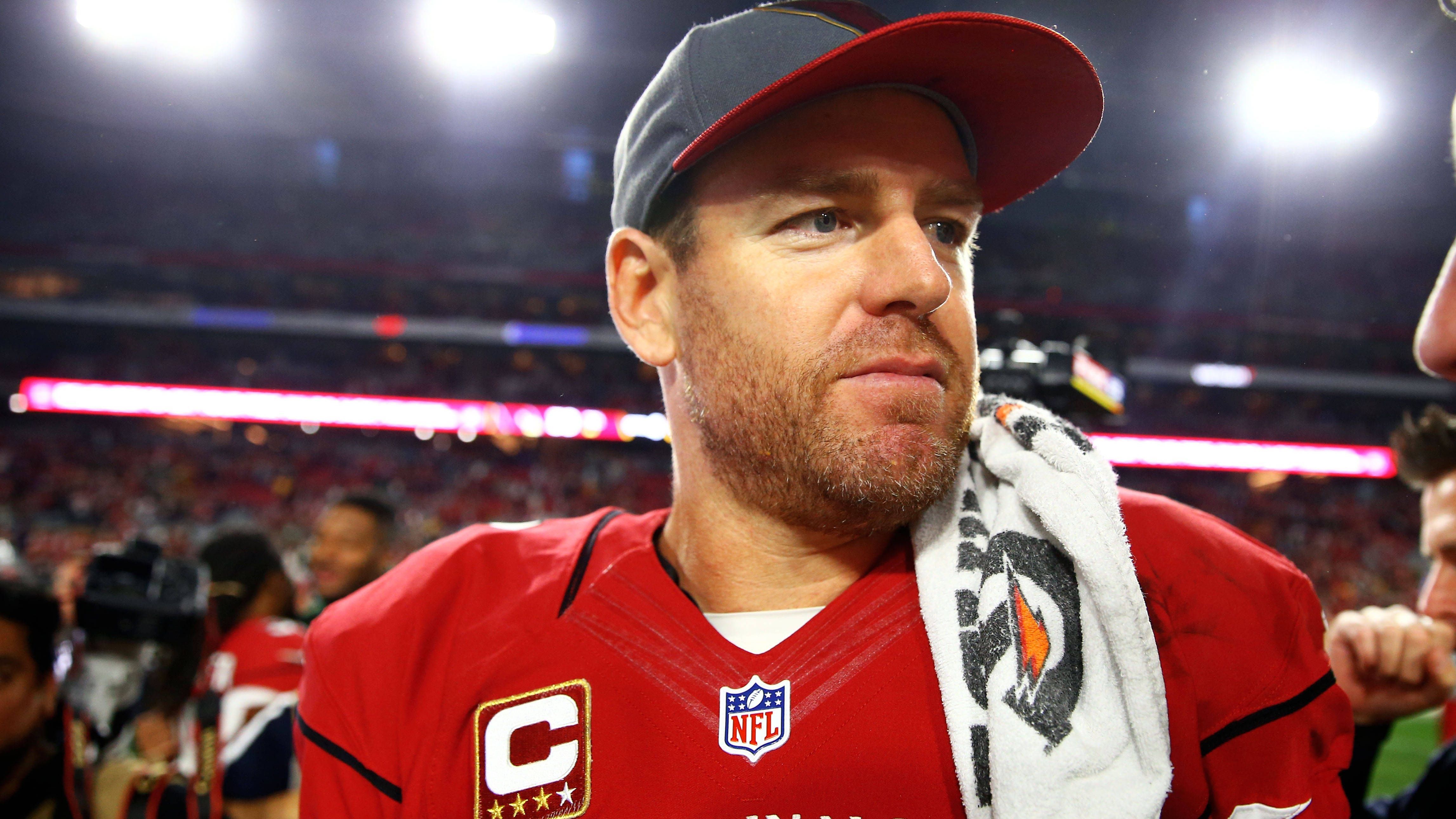 <strong>Arizona Cardinals: Carson Palmer (2015; 35 TDs)</strong><br>Kyler Murray wartet bis heute auf eine Saison mit 30 oder mehr Passing Touchdowns. Bislang letzter Quarterback in Arizona, dem das gelang, war Carson Palmer.