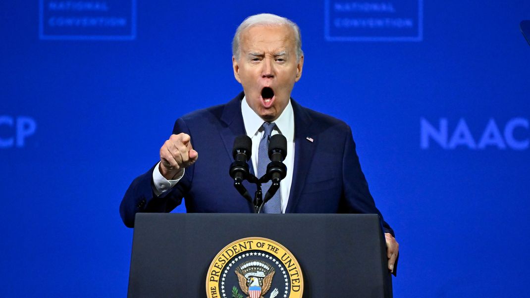 US-Präsident Biden erntet aus den eigenen Parteireihen immer wieder Kritik wegen seiner Präsidentschaftskandidatur.