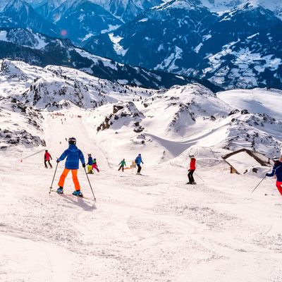 Skipiste in Österreich