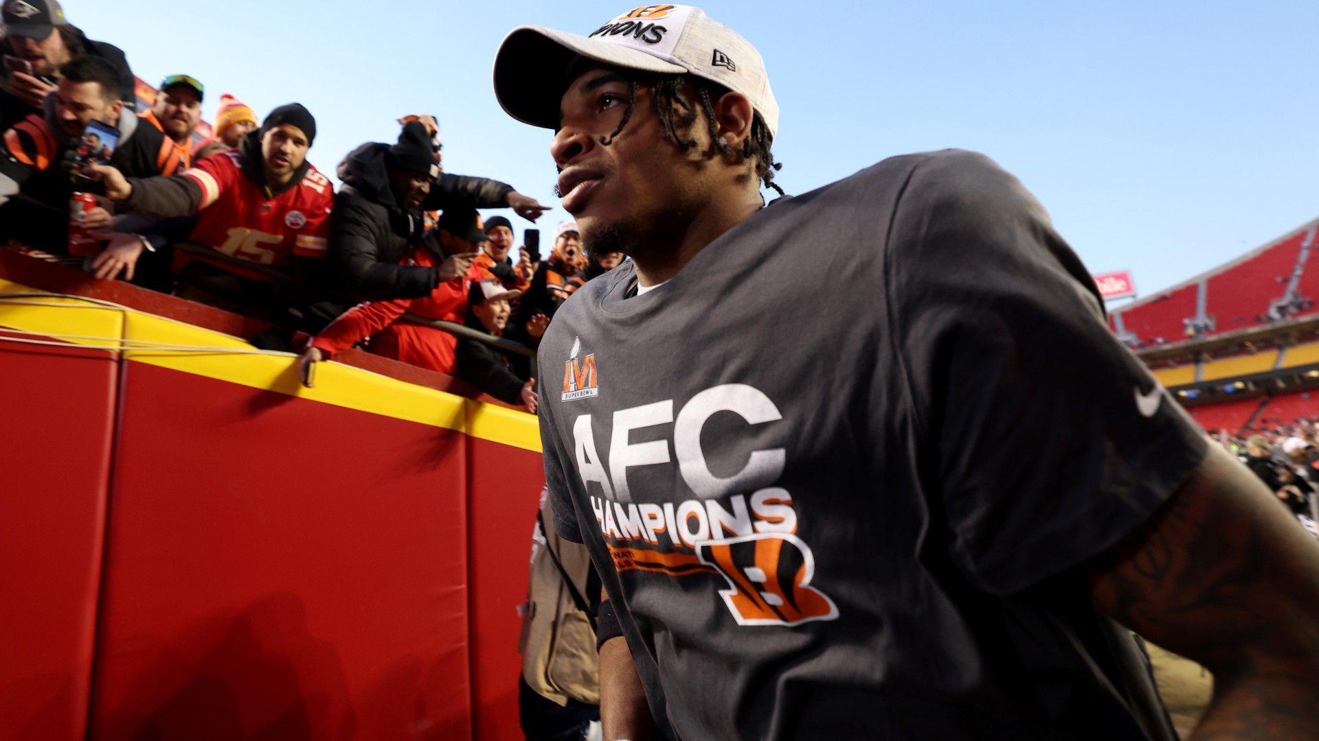 
                <strong>Ja'Marr Chase (Cincinnati Bengals) </strong><br>
                Wettquote auf den Super-Bowl-MVP: +1100 -Position: Wide Receiver
              