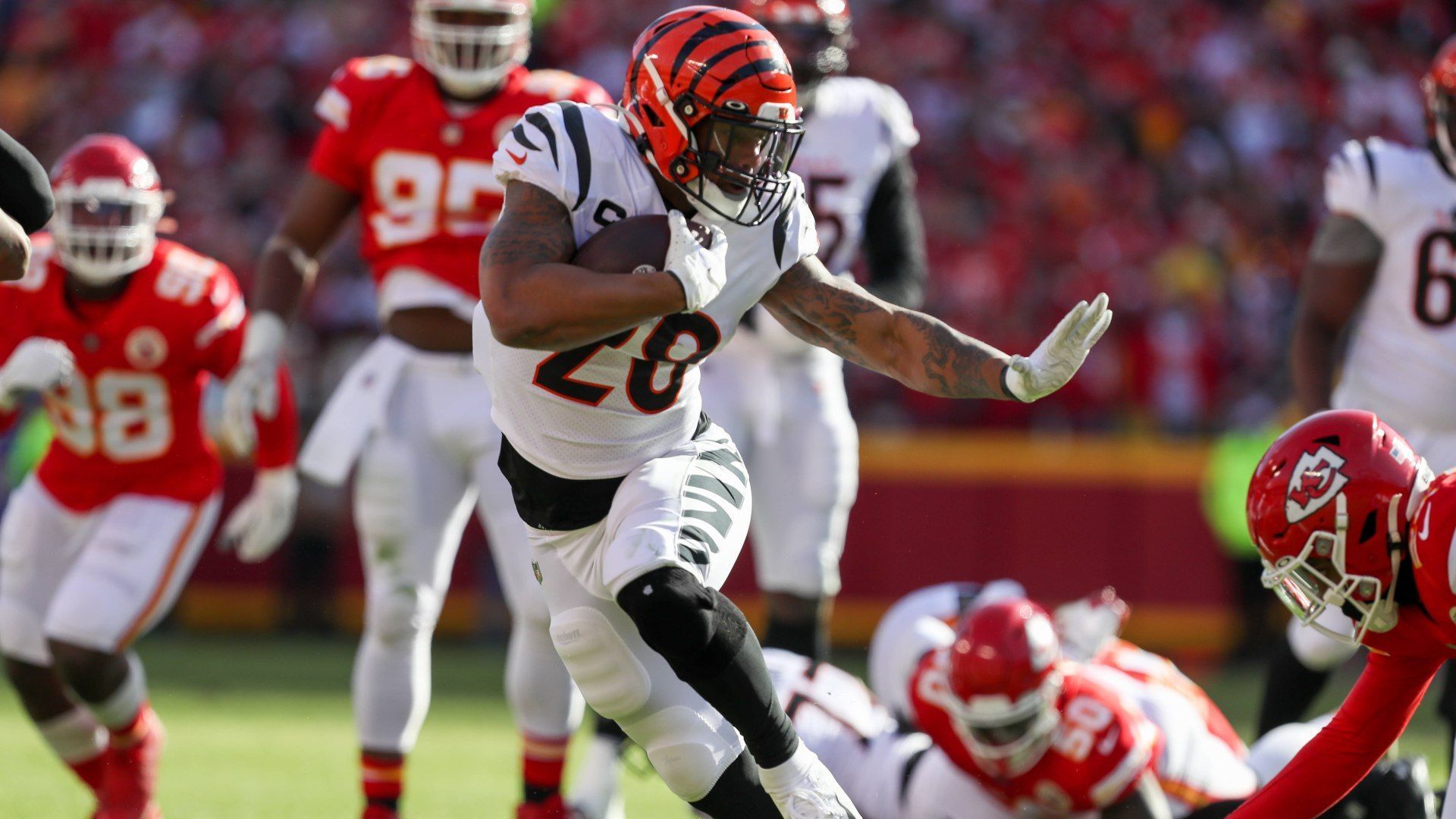 
                <strong>Joe Mixon (Cincinnati Bengals) </strong><br>
                Wettquote auf den Super-Bowl-MVP: +2000 -Position: Running Back
              