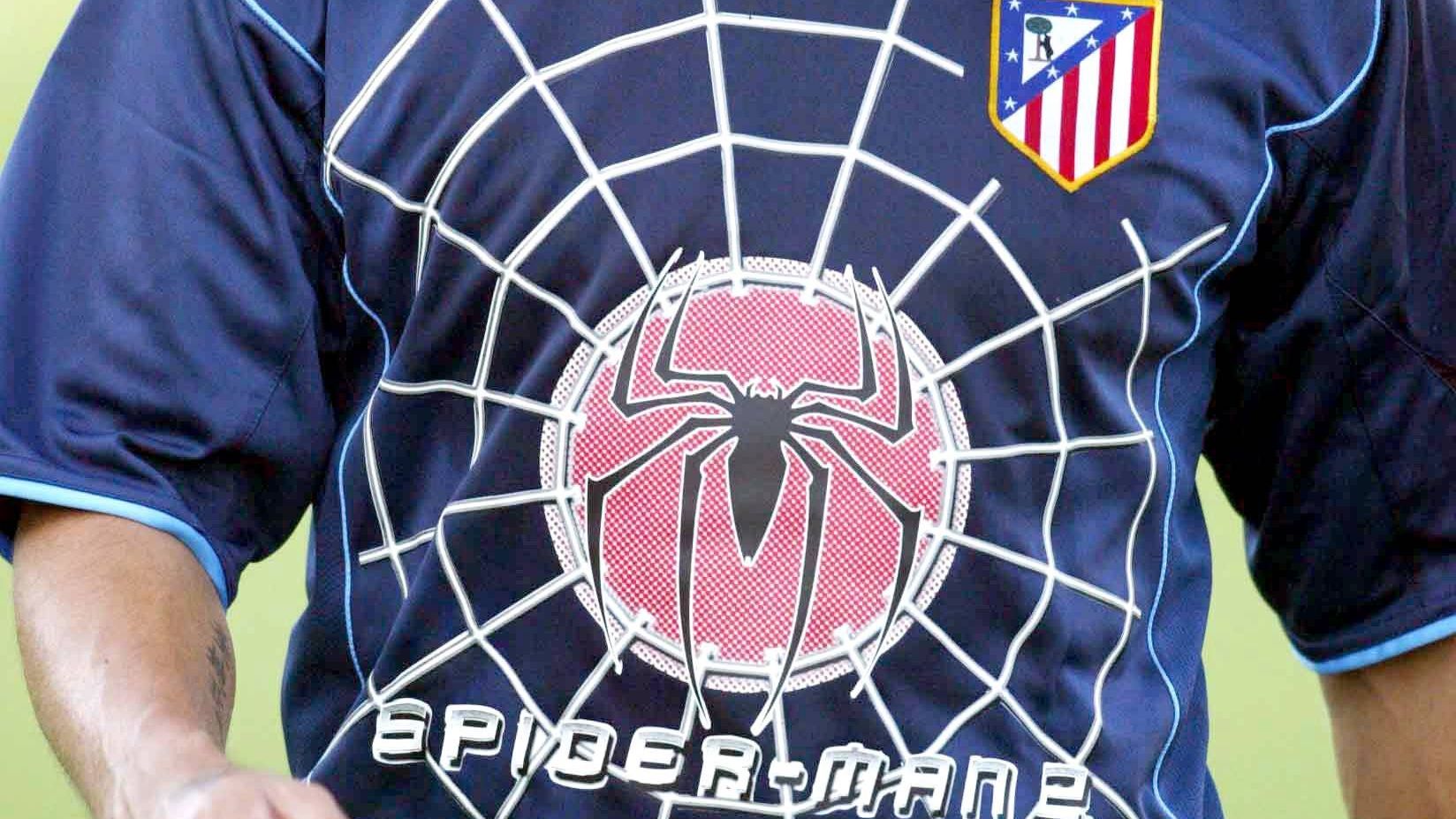 <strong>Atletico Madrid</strong><br>Hier der spanische Hauptstadt-Klub im Spiderman-Look.