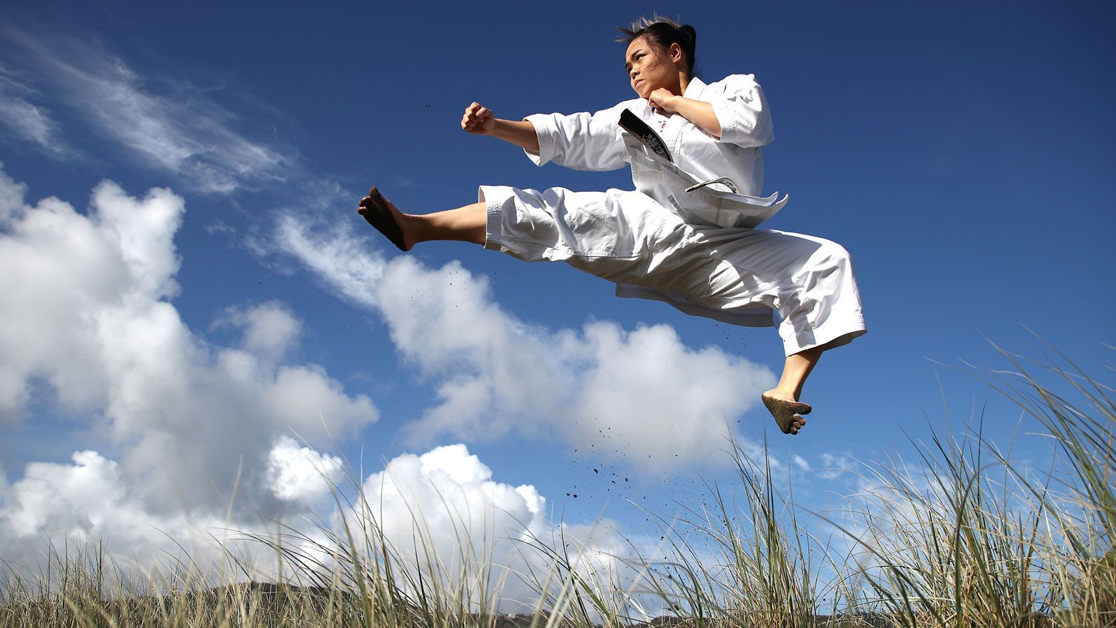 
                <strong>Neue Sportarten: Karate</strong><br>
                Erstmals überhaupt werden Olympiasieger im Karate gesucht. Jeweils 40 Frauen und Männer sind in Tokio dabei. Es gibt acht Wettbewerbe: bei den Frauen Kumite bis 55 kg, bis 61 kg und über 61 kg sowie Kata, bei den Männern Kumite bis 67 kg, bis 75 kg und über 75 kg sowie ebenfalls Kata. Während sich bei Kumite zwei Gegner gegenüberstehen, ist der Kontrahent beim Kata imaginär.
              