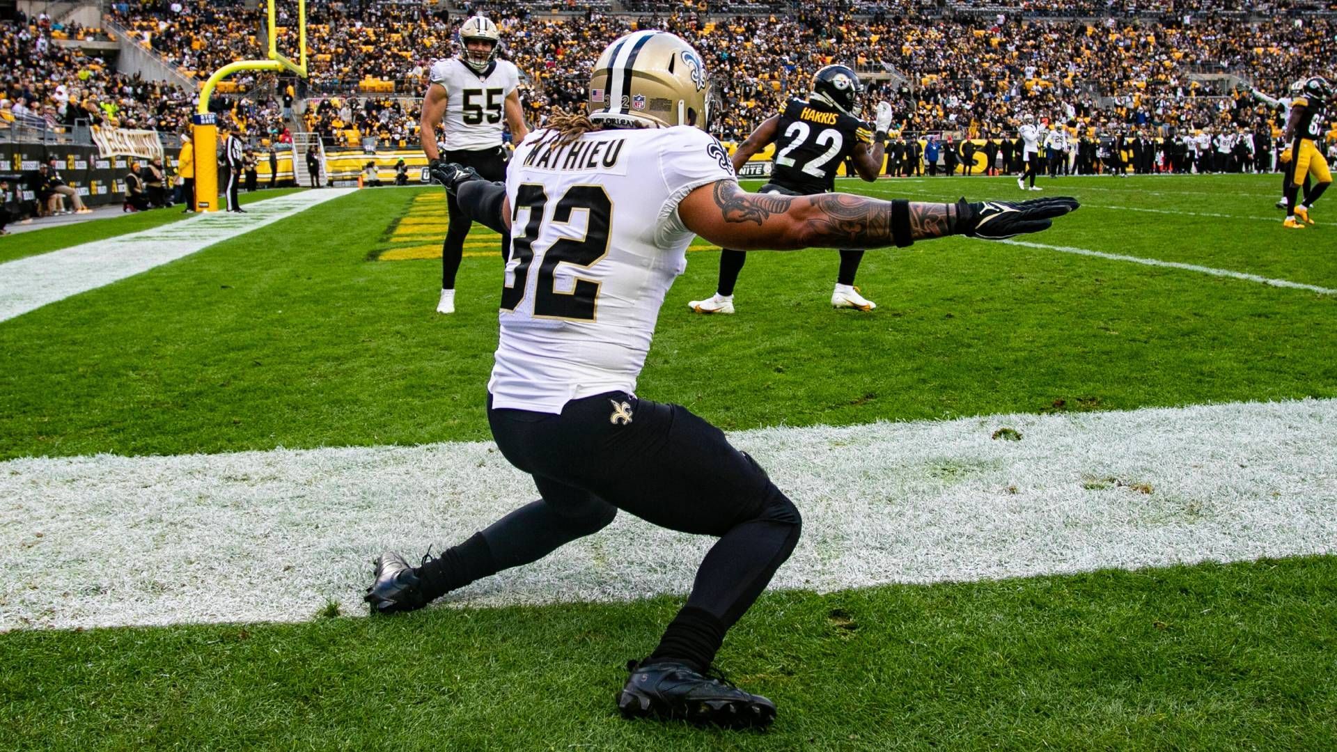 
                <strong>5. Platz (geteilt): Tyrann Mathieu (New Orleans Saints)</strong><br>
                Rating: 91 (Madden 23: 94)
              