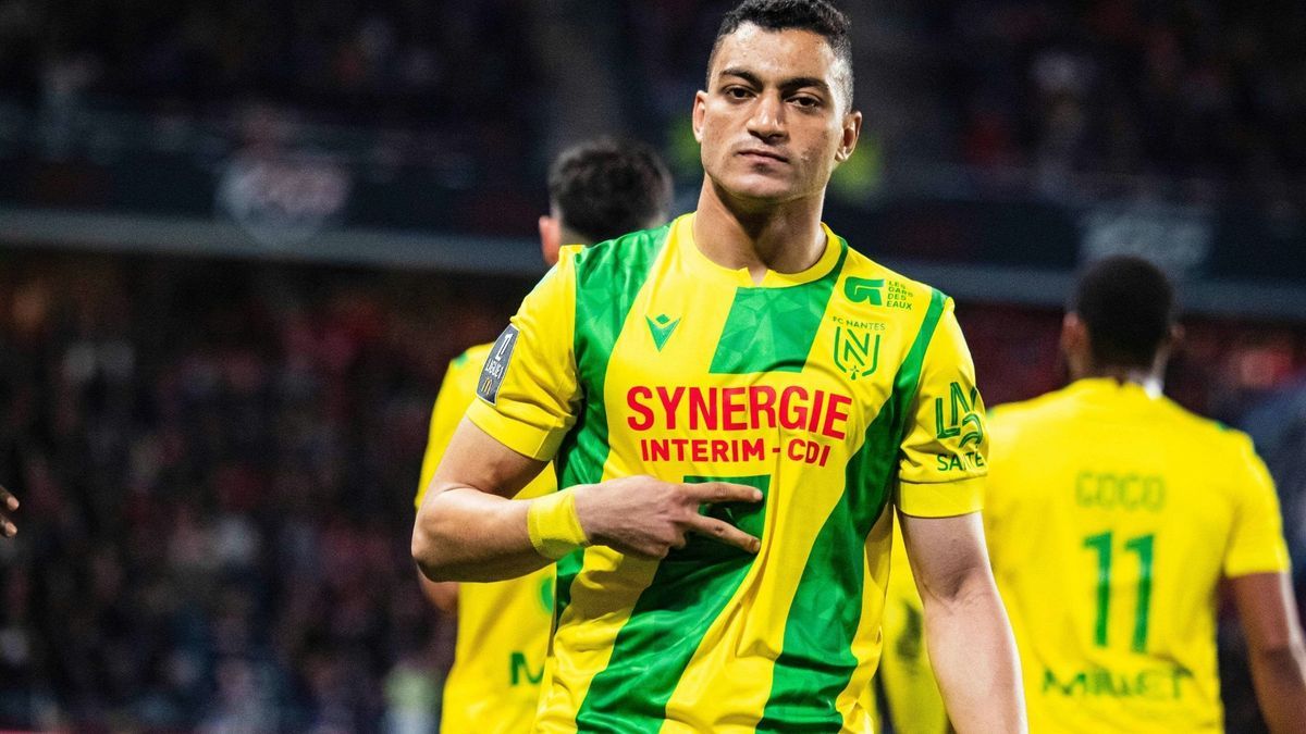 Mostafa Mohamed im Trikot des FC Nantes