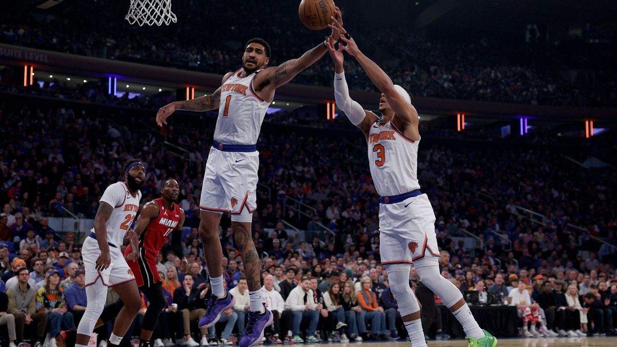 Die Knicks verlieren Spiel eins gegen Miami