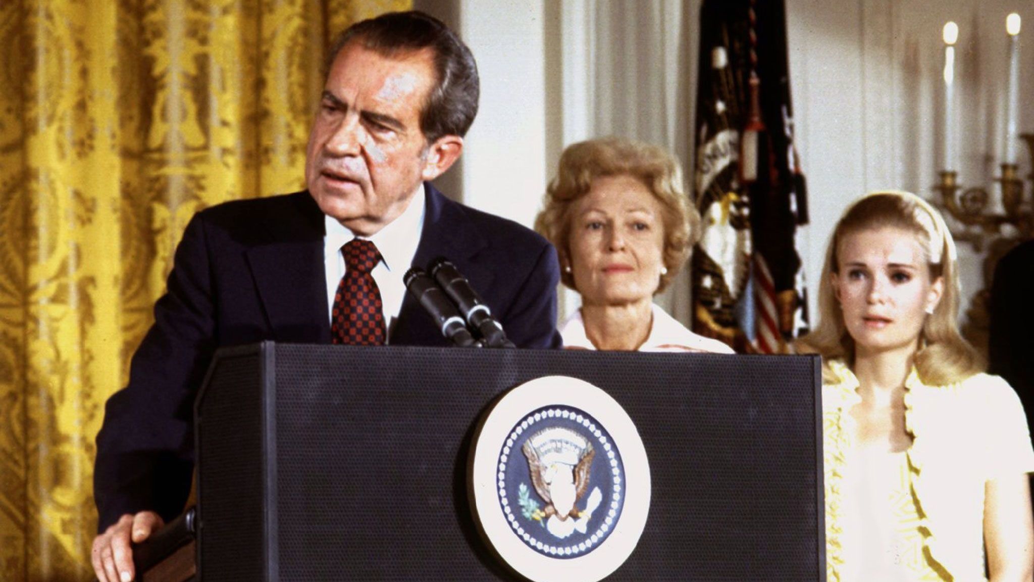 20. Januar 1969 bis 9. August 1974: Die Watergate-Affäre wurde ihm zum Verhängnis: Richard Nixon.&nbsp; Der 37. Präsident ist bisher der einzige in der Geschichte, der von seinem Amt zurückgetreten ist.