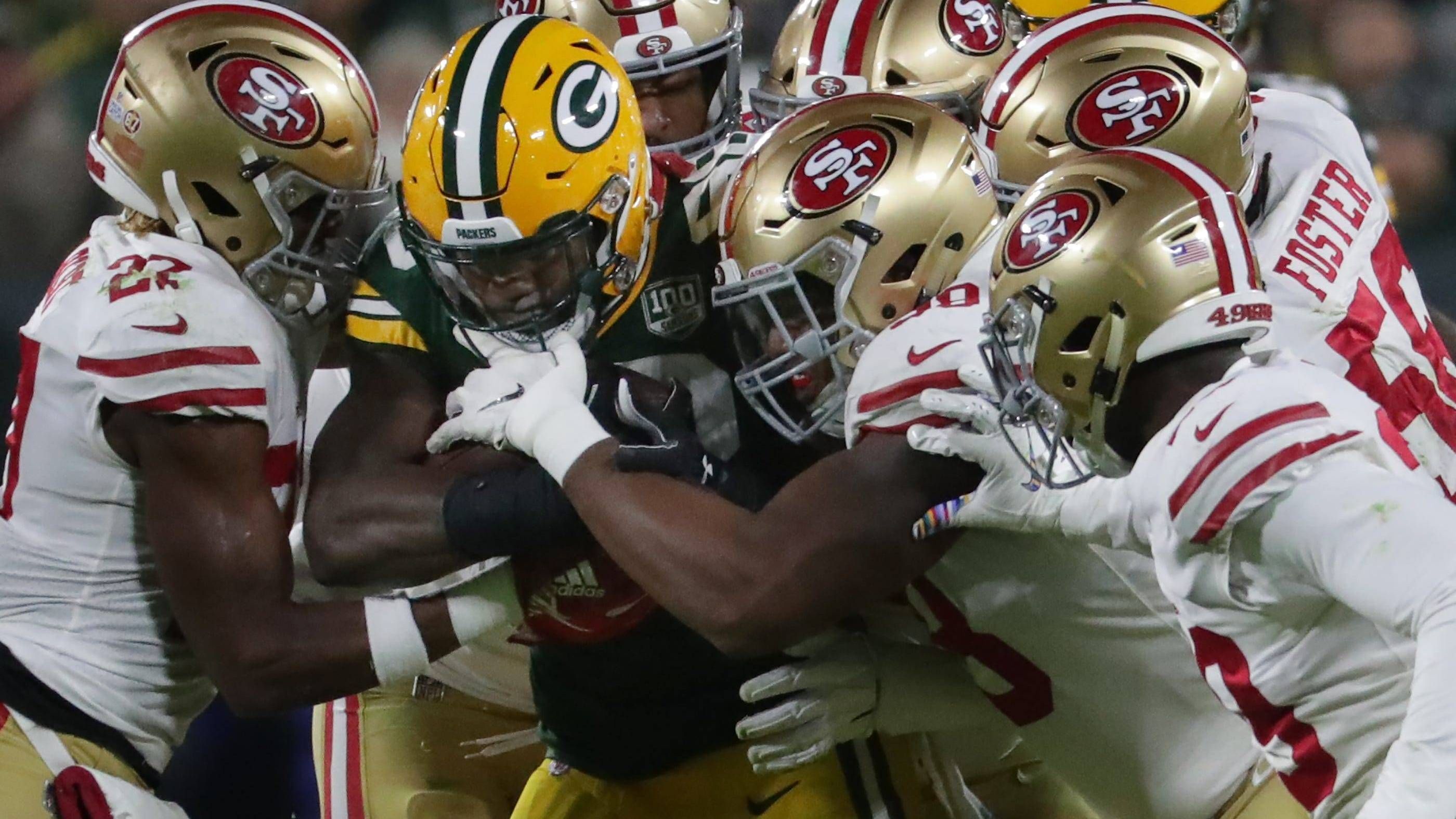 <strong>11. Platz: San Francisco 49ers - 101 <strong>Flaggen</strong></strong><br>Yards: 933