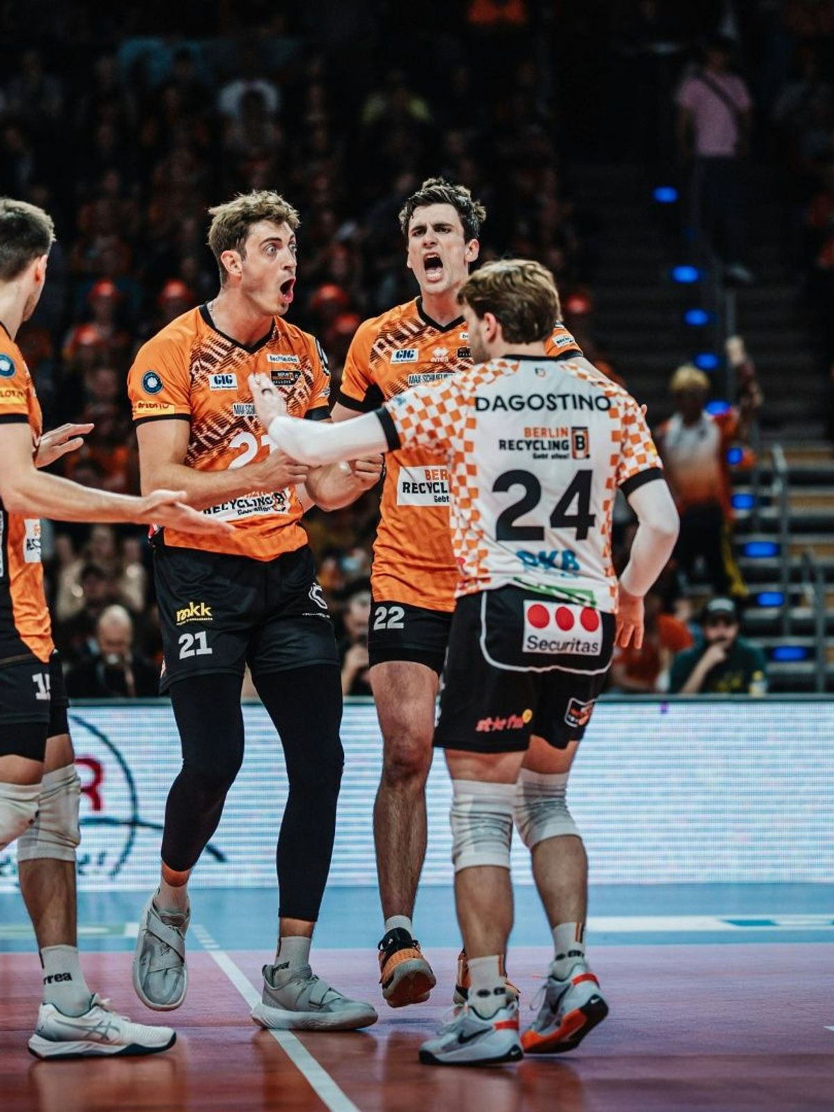 Die BR Volleys freuen sich über eine attraktive Gruppe