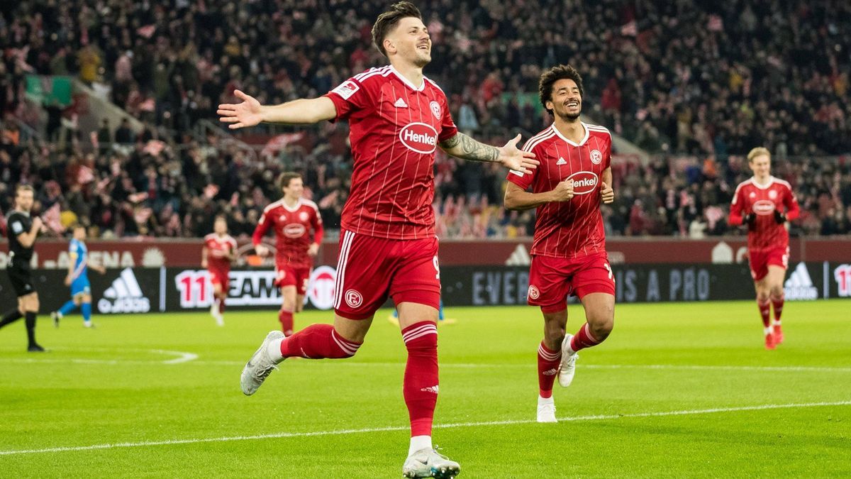 Düsseldorf gewinnt Braunschweig