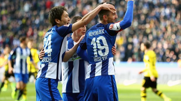 
                <strong>Platz 9 - Hertha BSC</strong><br>
                Platz 9 - Hertha BSCTore gesamt: Unterschiedliche Torschützen: Bester Torschütze: Vedad Ibisevic (zwölf Treffer)
              