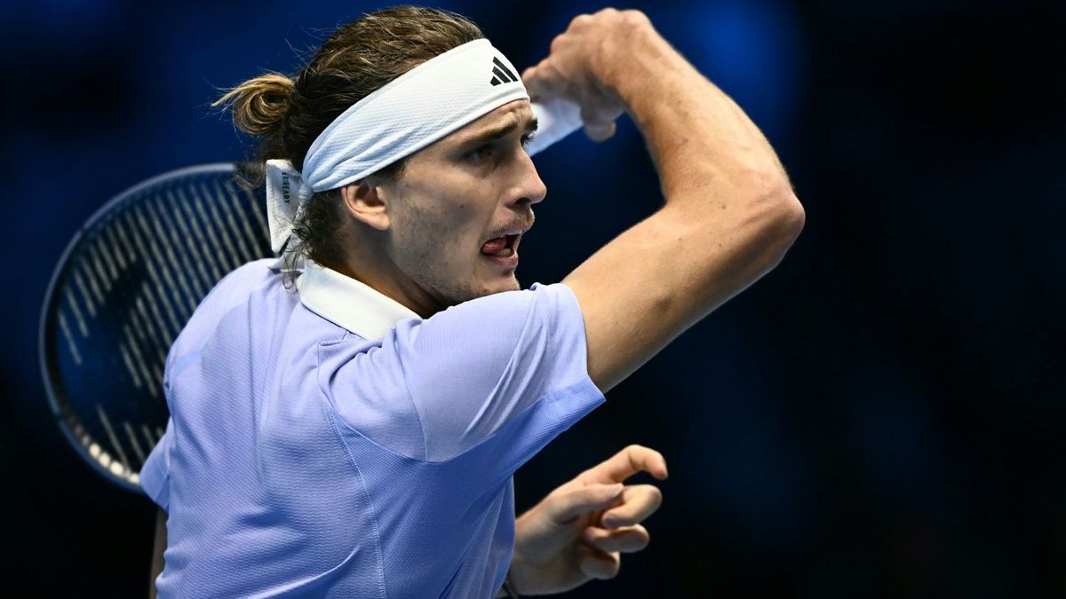 Alexander Zverev bei den ATP Finals