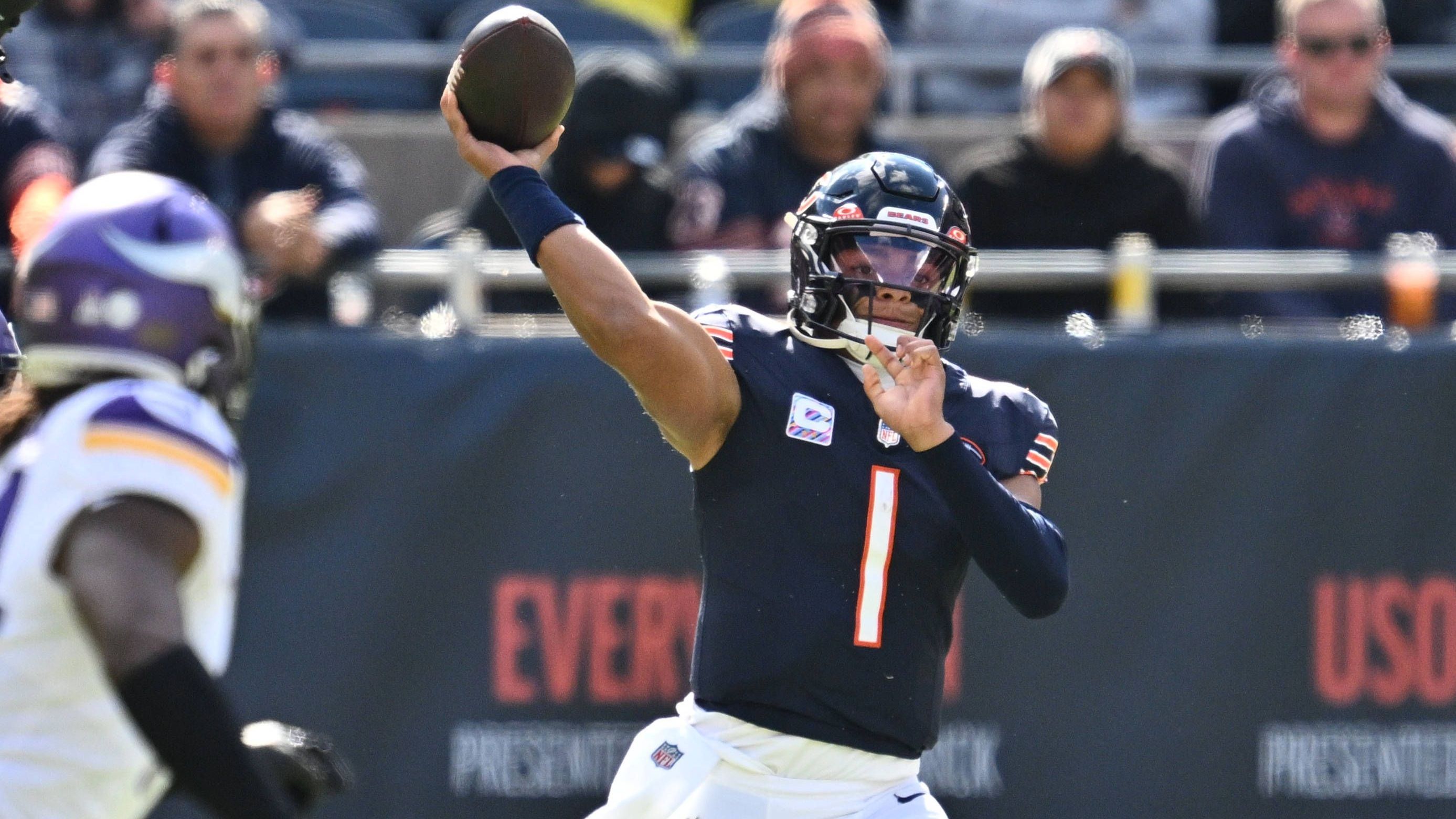 <strong>Chicago Bears</strong><br>• Starter: Justin Fields <br>• Backup: Tyson Bagent, Nathan Peterman