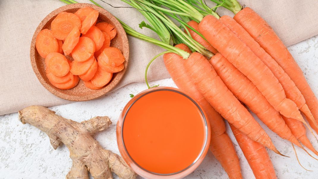 Karotten sind gesund und halten lange satt. 
