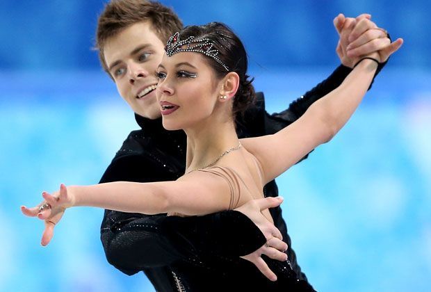 
                <strong>Eistanz: Bronze Jelena Ilinych/Nikita Kazalapow - Russland </strong><br>
                Bronze Jelena Ilinych/Nikita Kazalapow - Russland 183,48,
              