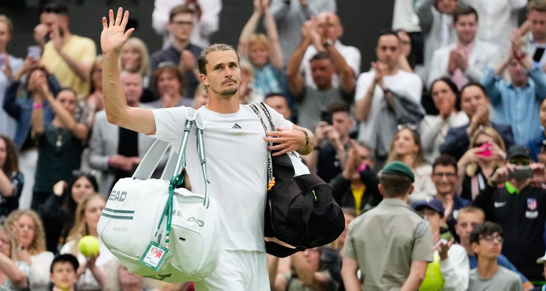 Alexander Zverev ist gegen Taylor Fritz in Wimbledon ausgeschieden.