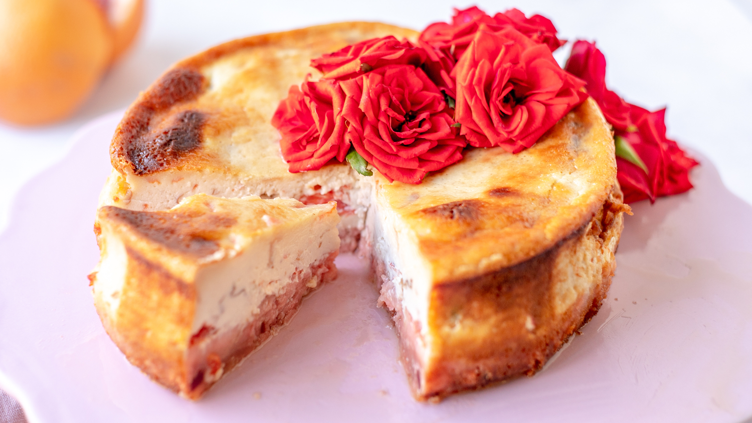Rosen-Cheesecake