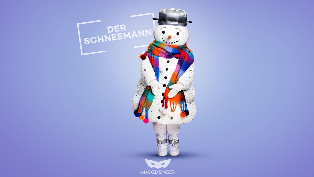 Der Schneemann hat bei "The Masked Singer" Staffel 11 nur eine Mission: Cool bleiben!